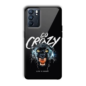 Go Crazy Customized Printed Glass Back Cover for Oppo Reno 6