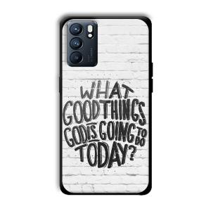 Good Thinks Customized Printed Glass Back Cover for Oppo Reno 6