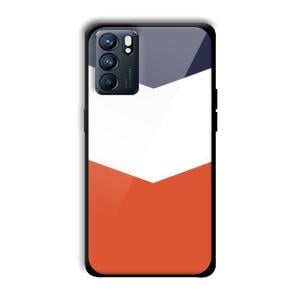 3 Colors Customized Printed Glass Back Cover for Oppo Reno 6