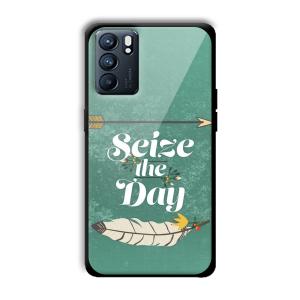 Seize the Day Customized Printed Glass Back Cover for Oppo Reno 6