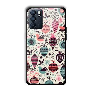 Abstract Customized Printed Glass Back Cover for Oppo Reno 6