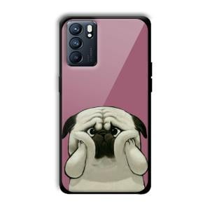 Chubby Dogo Customized Printed Glass Back Cover for Oppo Reno 6