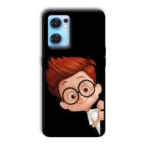 Boy    Phone Customized Printed Back Cover for Oppo Reno 7