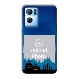 Halloween Customized Printed Back Cover for Oppo Reno 7 Pro