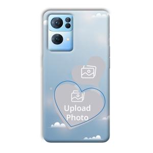 Cloudy Love Customized Printed Back Cover for Oppo Reno 7 Pro