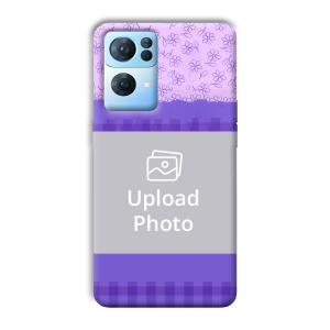 Cute Flowers Customized Printed Back Cover for Oppo Reno 7 Pro