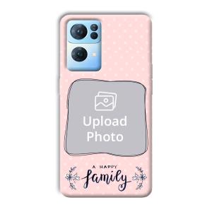 Happy Family Customized Printed Back Cover for Oppo Reno 7 Pro
