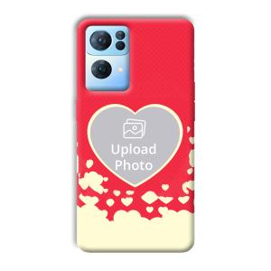 Heart Customized Printed Back Cover for Oppo Reno 7 Pro