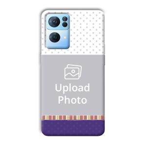 Polka Designs Customized Printed Back Cover for Oppo Reno 7 Pro