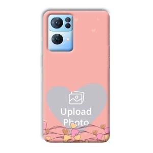 Small Hearts Customized Printed Back Cover for Oppo Reno 7 Pro