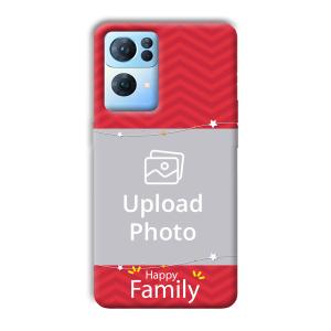 Happy Family Customized Printed Back Cover for Oppo Reno 7 Pro