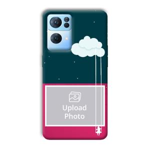 On The Clouds Customized Printed Back Cover for Oppo Reno 7 Pro