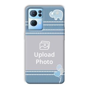 Elephant Customized Printed Back Cover for Oppo Reno 7 Pro