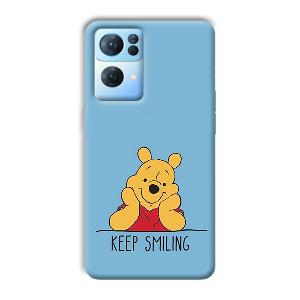 Winnie The Pooh Phone Customized Printed Back Cover for Oppo Reno 7 Pro