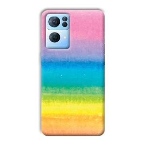 Colors Phone Customized Printed Back Cover for Oppo Reno 7 Pro
