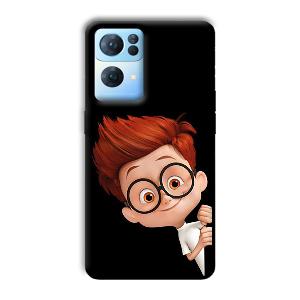 Boy    Phone Customized Printed Back Cover for Oppo Reno 7 Pro
