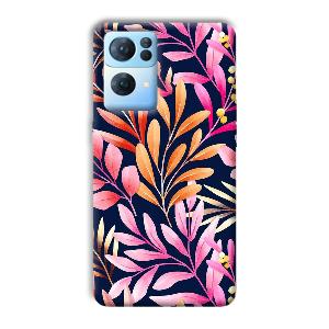 Branches Phone Customized Printed Back Cover for Oppo Reno 7 Pro