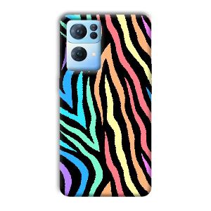 Aquatic Pattern Phone Customized Printed Back Cover for Oppo Reno 7 Pro