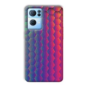 Vertical Design Customized Printed Back Cover for Oppo Reno 7 Pro