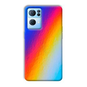 Rainbow Phone Customized Printed Back Cover for Oppo Reno 7 Pro