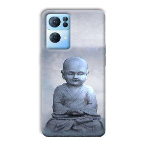 Baby Buddha Phone Customized Printed Back Cover for Oppo Reno 7 Pro