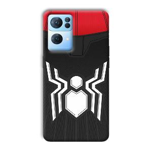 Spider Phone Customized Printed Back Cover for Oppo Reno 7 Pro