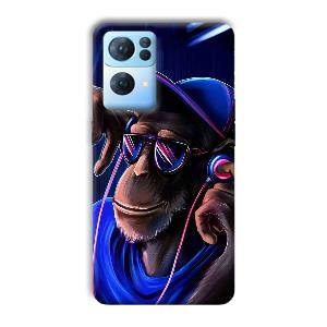 Cool Chimp Phone Customized Printed Back Cover for Oppo Reno 7 Pro