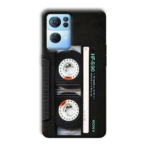 Sony Camera  Phone Customized Printed Back Cover for Oppo Reno 7 Pro