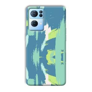 Paint Design Phone Customized Printed Back Cover for Oppo Reno 7 Pro