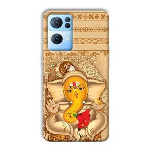 Ganesha Phone Customized Printed Back Cover for Oppo Reno 7 Pro