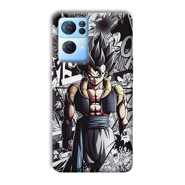 Goku Phone Customized Printed Back Cover for Oppo Reno 7 Pro