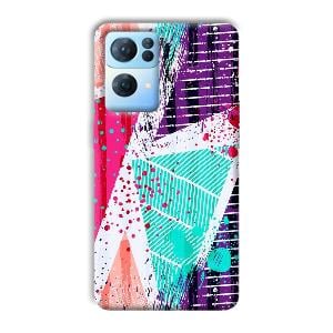 Paint  Phone Customized Printed Back Cover for Oppo Reno 7 Pro