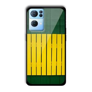 Yellow Fence Customized Printed Glass Back Cover for Oppo Reno 7 Pro