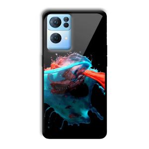 Mix of Colors Customized Printed Glass Back Cover for Oppo Reno 7 Pro