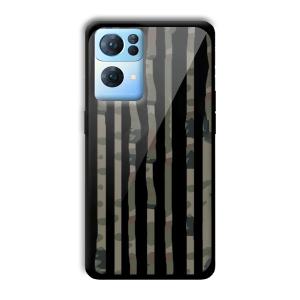 Camo Customized Printed Glass Back Cover for Oppo Reno 7 Pro