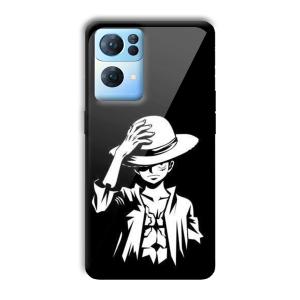 Cool Dude Customized Printed Glass Back Cover for Oppo Reno 7 Pro