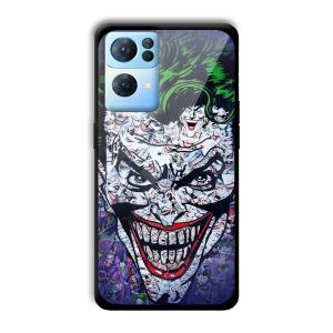 Joker Customized Printed Glass Back Cover for Oppo Reno 7 Pro