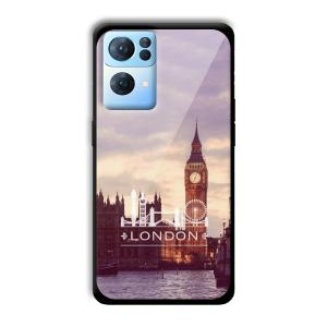 London Customized Printed Glass Back Cover for Oppo Reno 7 Pro