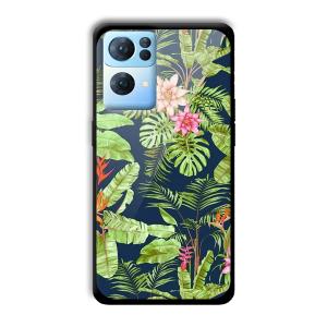 Forest at Night Customized Printed Glass Back Cover for Oppo Reno 7 Pro