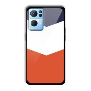 3 Colors Customized Printed Glass Back Cover for Oppo Reno 7 Pro