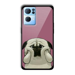 Chubby Dogo Customized Printed Glass Back Cover for Oppo Reno 7 Pro