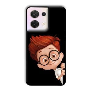 Boy    Phone Customized Printed Back Cover for Oppo Reno 8