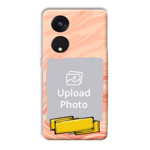 Pink Design Customized Printed Back Cover for Oppo Reno8 T 5G