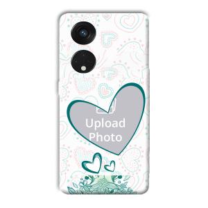 Cute Fishes  Customized Printed Back Cover for Oppo Reno8 T 5G