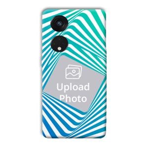 3D Pattern Customized Printed Back Cover for Oppo Reno8 T 5G