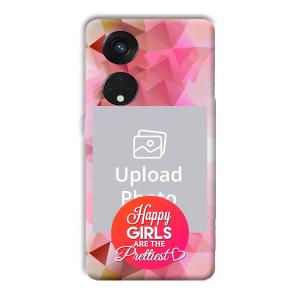 Happy Girls Customized Printed Back Cover for Oppo Reno8 T 5G