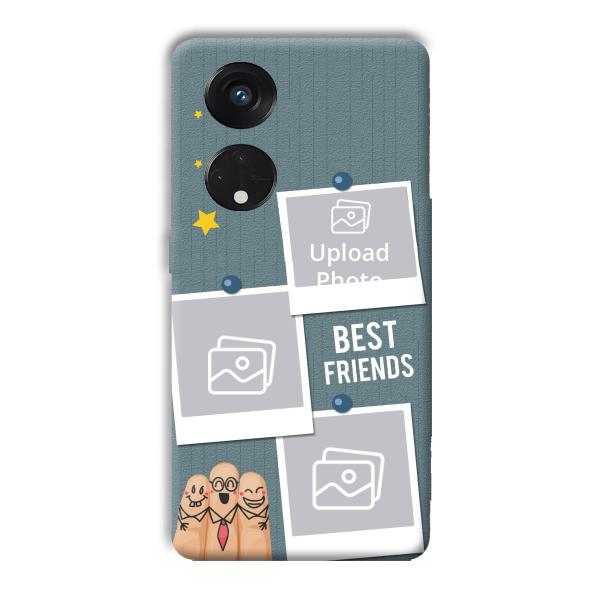 Best Friends Customized Printed Back Cover for Oppo Reno8 T 5G