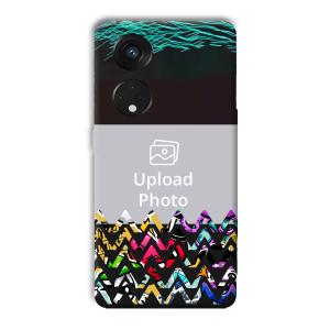 Lights Customized Printed Back Cover for Oppo Reno8 T 5G