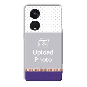 Polka Designs Customized Printed Back Cover for Oppo Reno8 T 5G