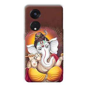 Ganesh  Phone Customized Printed Back Cover for Oppo Reno8 T 5G
